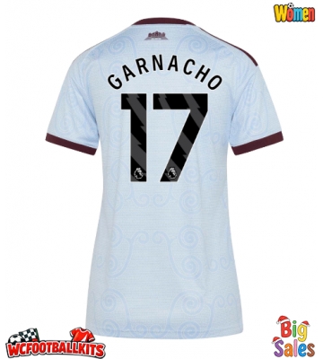 Aston Villa Alejandro Garnacho #17 Replica Third Stadium Shirt for Women 2026-27 Short Sleeve